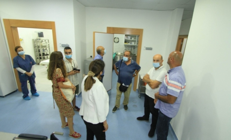 The Nabatieh Hospital is one of the projects that the organization helps to finance.