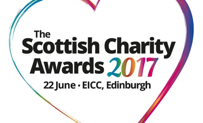 Logo of the Scottish Charity Awards 2017. Image: SCVO