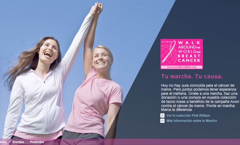 Avon's marketing campaign to fight breast cancer 