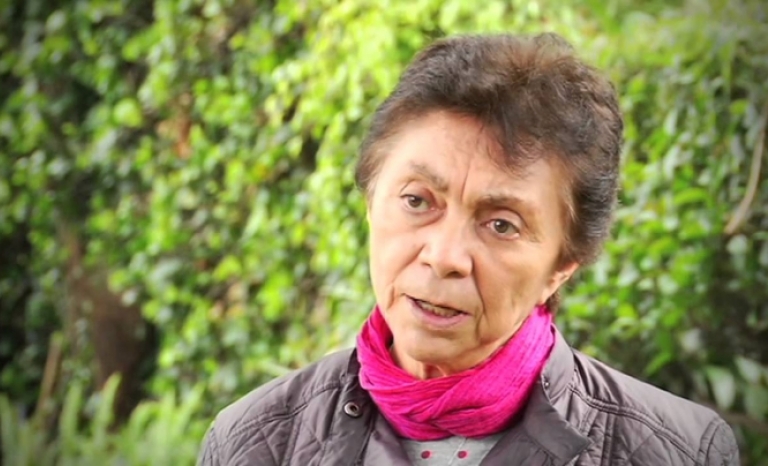 Glòria Careaga, a prominent personality within the LGBTI movement in Mexico.