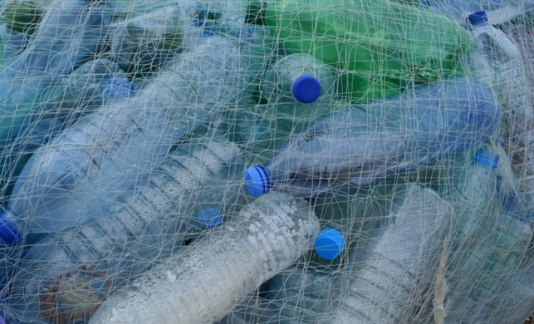 Most of plastic packaging is not recycled.