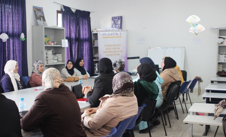 Moroccan mothers in the Prodema project