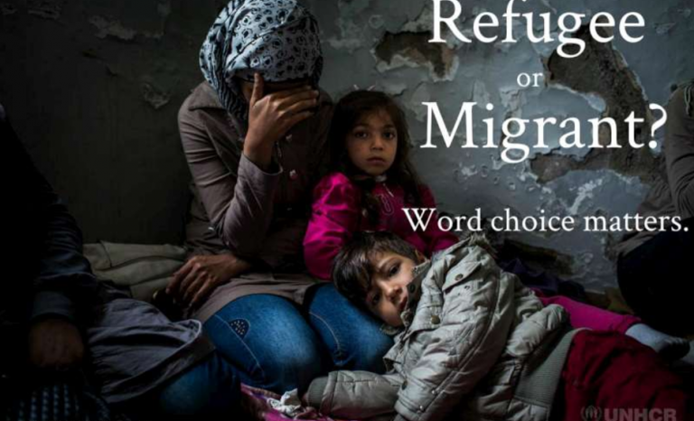 Refugee or Migrant?. Photo: UNHCR