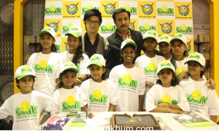Children with whom Smile Foundation is working. Photo: Smile Foundation