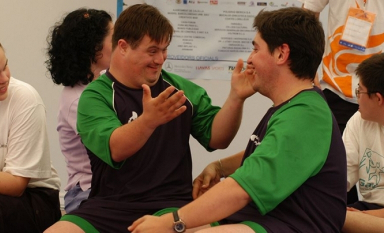 The Special Olympics are not only a unique sports event, but also a social one.  Source: Special Olympics