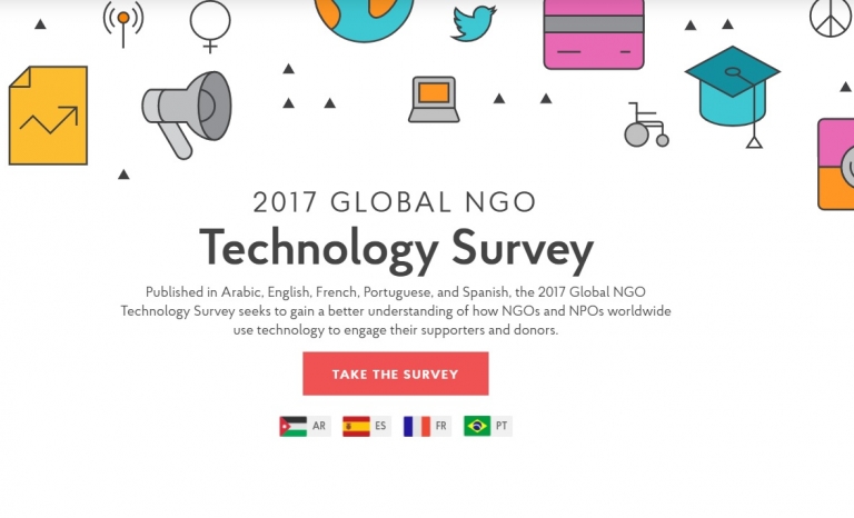 Image from the 2017 Global NGO Technology Survey. Photo: Nonprofit Tech For Good
