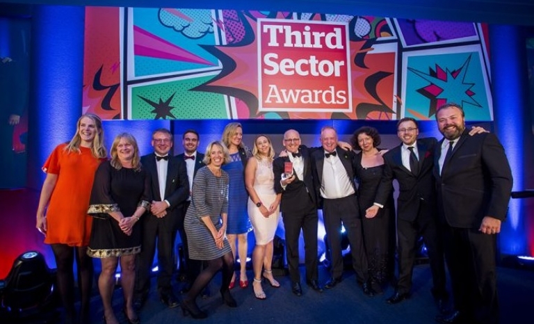 Third Sector Awards ceremony. Photo: TSA