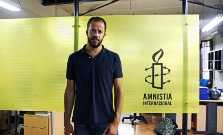 Dani Vilaró is one of the spokespersons for Amnesty International against the death penalty.