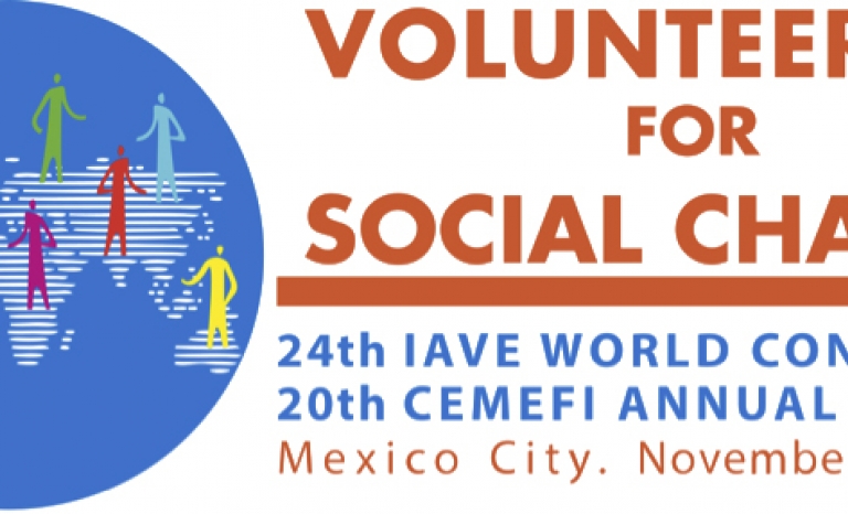 The 24th World Volunteer Conference 2016 is hosted by Cemefi, the Mexican Center for Philanthropy / Image: IAVE