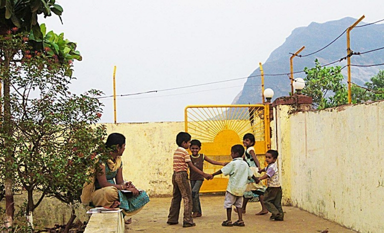 Asha Kiran offers a home to live for the vulnerable children of the city of Pune